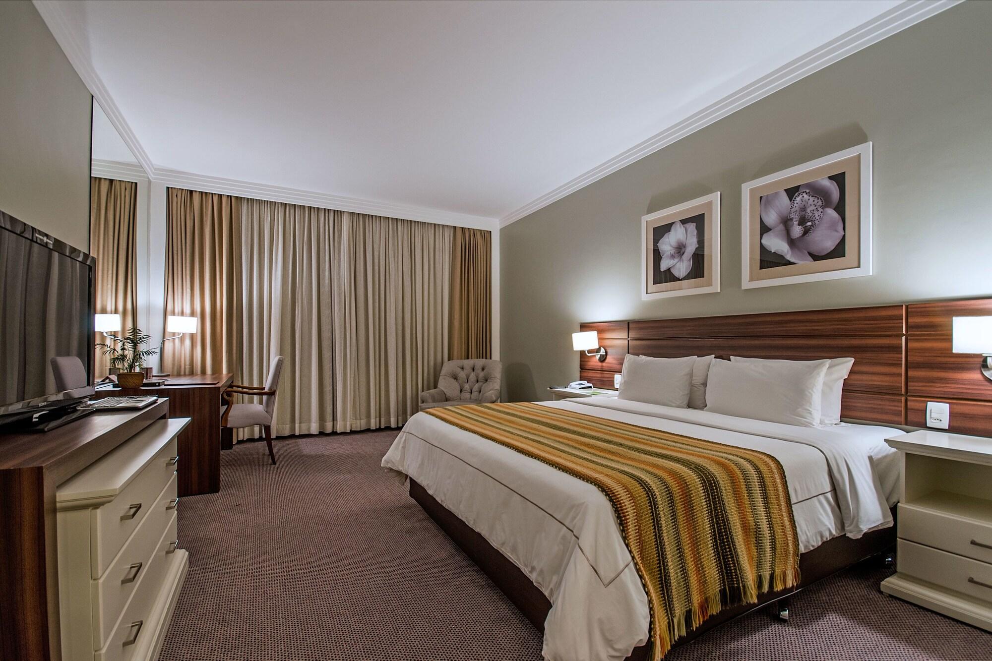 Hotel Transamerica 상파울루 외부 사진 A room at the hotel