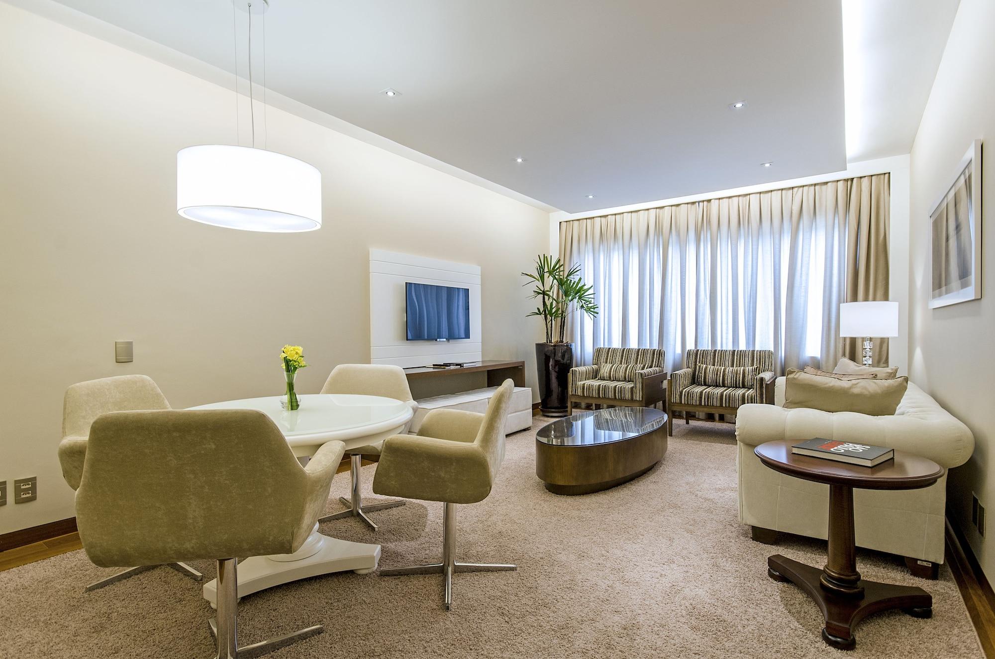 Hotel Transamerica 상파울루 외부 사진 A suite at the hotel